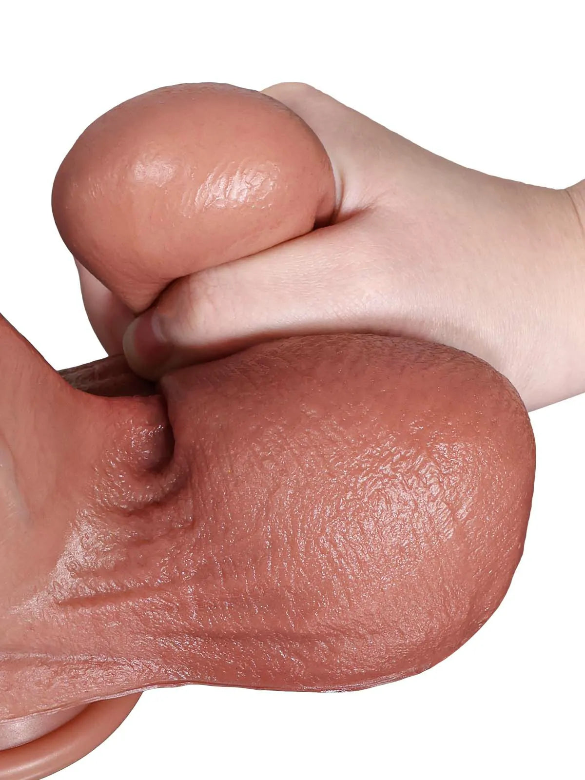 26,5 cm Stor Realistisk Dildo med Glidande Hud & Sugpropp