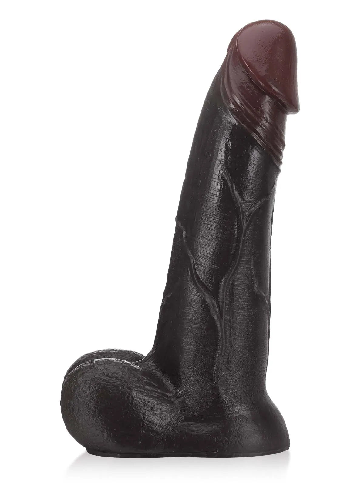 27,5 cm Realistisk Sliding Skin Dildo med Vac-U-Lock och Rörliga Testiklar