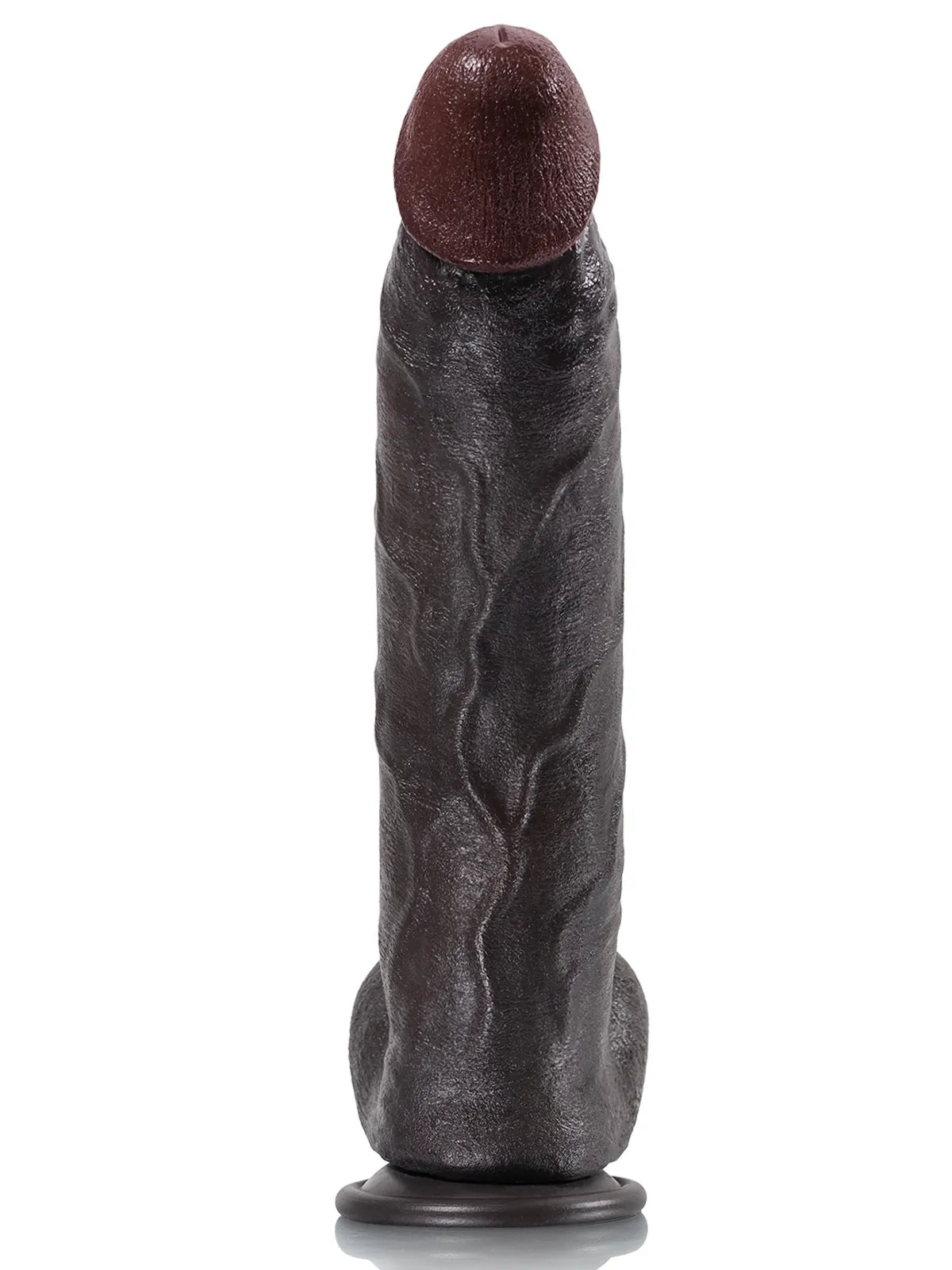 30,9 cm Stor Mjuk Realistisk Dildo med Böjbar Metallkärna