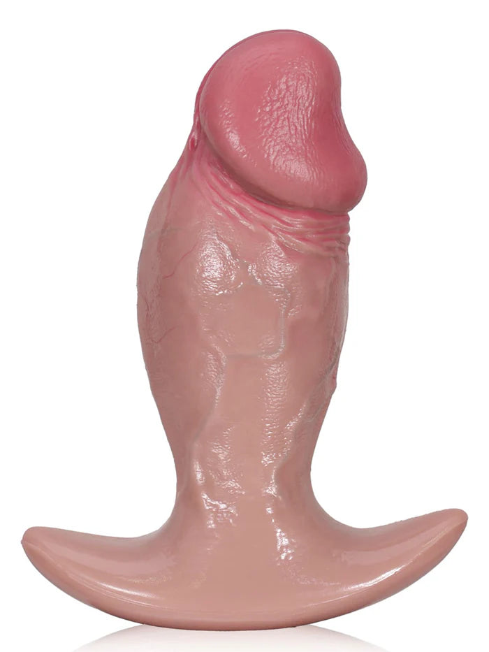 Adam: 16,5 cm Realistisk Dildo med Buttplug-Design för Mångsidig Användning