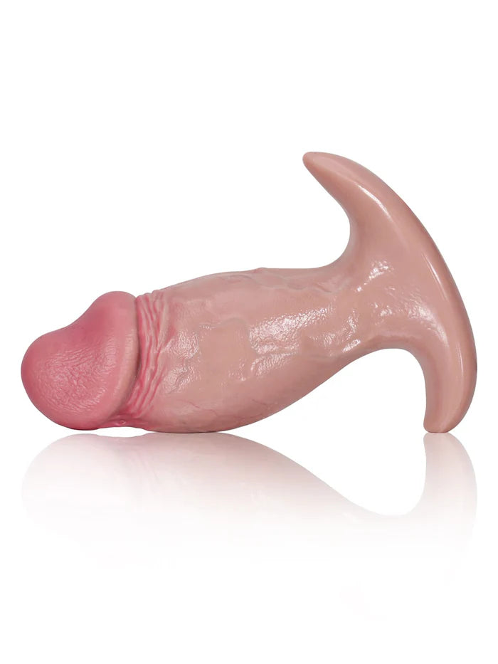 Adam: 16,5 cm Realistisk Dildo med Buttplug-Design för Mångsidig Användning