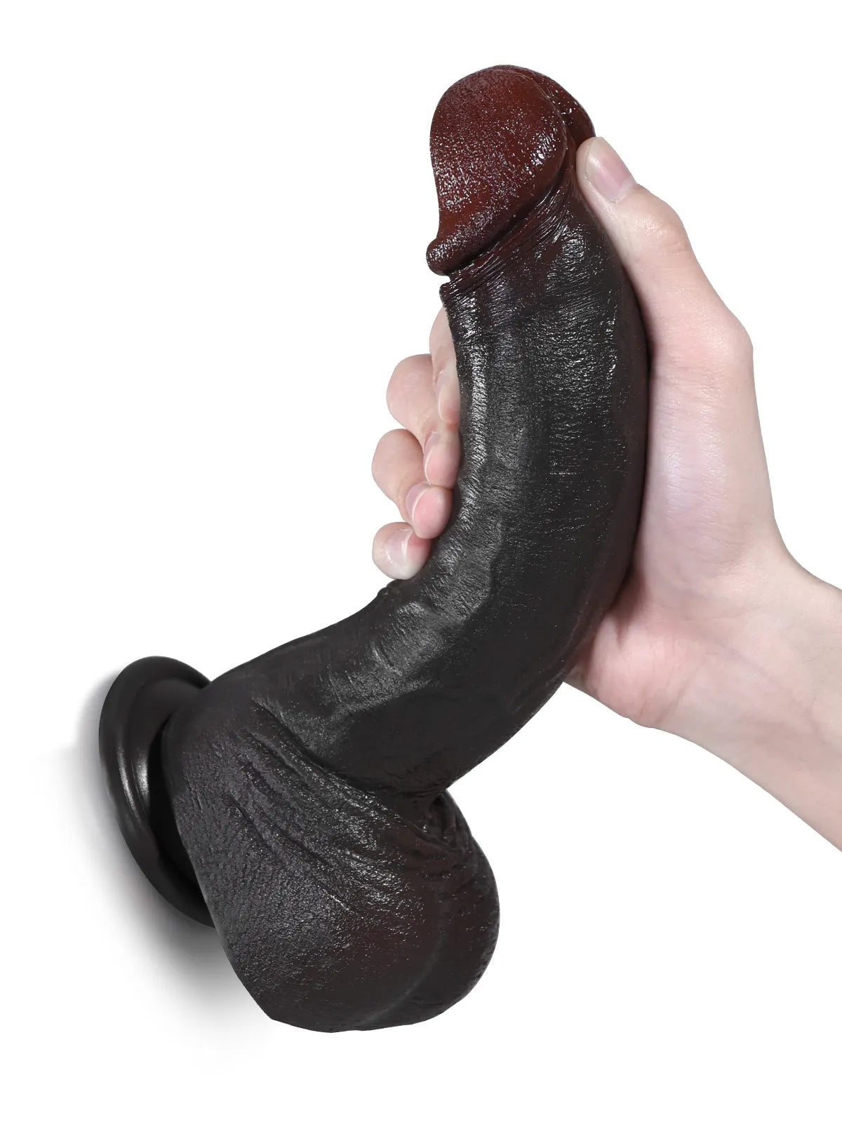 24,5 cm Lång Realistisk Dildo i Hudton med Äkta Hudkänsla