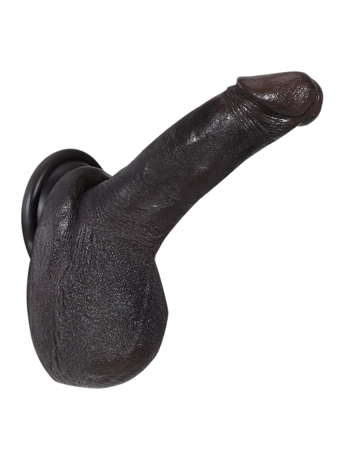 14,5 cm Realistisk Silikondildo med Stora Testiklar - Perfekt för Nybörjare